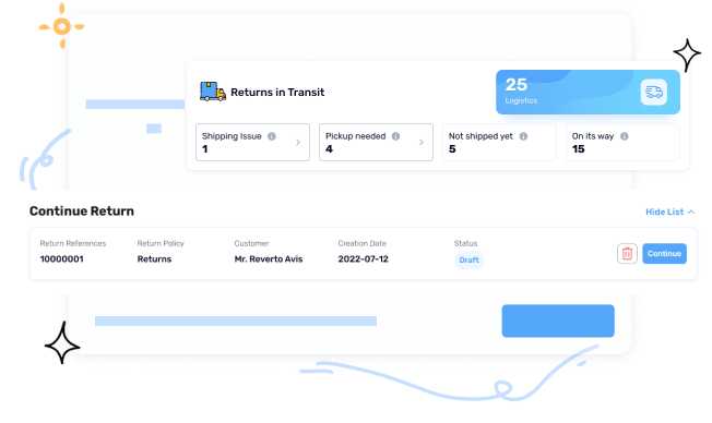 Merchant dashboard